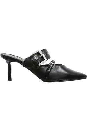 HUGO BOSS Sandaletten mit Absatz - Katniss Mule70 BKNA - Gr. 37 (EU) - in - für Damen