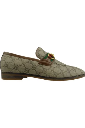 Gucci Loafer - Mocassino da Uomo Horsebit GG Supreme - Gr. US_6_5 - in - für Damen
