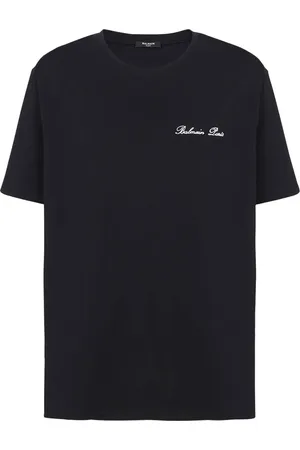 Balmain Cotton Logo T-shirt - Größe S