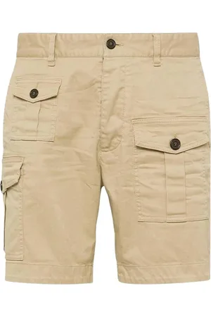 Dsquared2 Cotton Cargo Bermuda Shorts - Größe 46