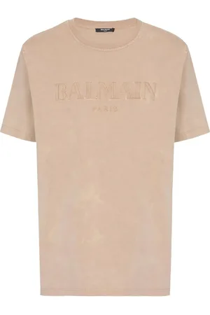 Balmain Cotton Logo T-shirt - Größe L