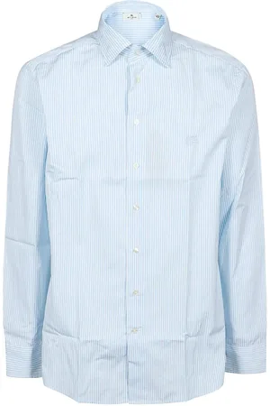 Etro Roma Long Sleeve Shirt White - Größe 39