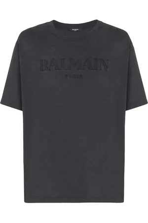 Balmain Cotton Logo T-shirt - Größe L