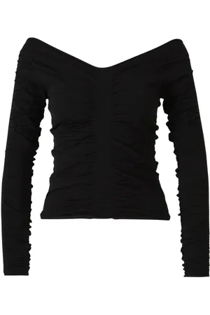 Alexander Wang Gathered Knit Jersey - Größe L