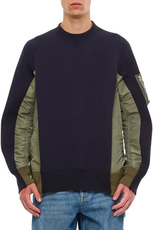 SACAI Sponge Sweat X Nylon Twill Pullover - Größe 1