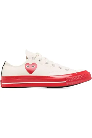 Comme des Garçons Low-Top Sneaker - Comme Des Garu00E7ons Play X Converse Chuck 70 Sn - Gr. 42 (EU) - in - für Damen