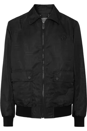 Philipp Plein Bomberjacke Monogram - Größe 58