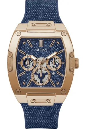 Guess Uhren - Quarz-Analoguhr Phoenix - Gr. unisize - in Blau - für Damen