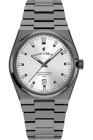 JACQUES DU MANOIR Uhren - Horizon Uhr - Gr. unisize - in Grau - für Damen