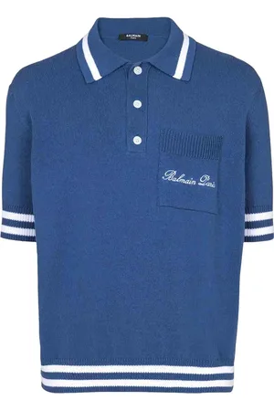 Balmain Polo Punto Logo - Größe L