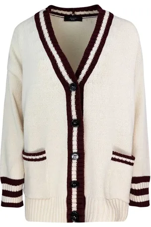 Max Mara Vicolo Ecru Cardigan - Größe XS