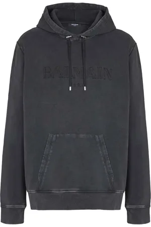 Balmain Embroidered Hooded Sweatshirt - Größe L