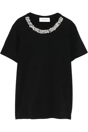 Ermanno Firenze T-Shirts And Polos Black - Größe 40