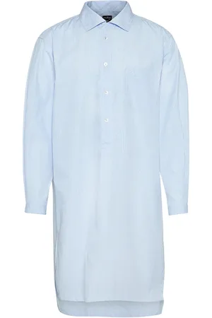 Van Laack Schlafshirt Karo - Größe 46