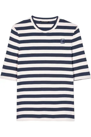 Luisa Cerano T-Shirt mit Block-Ringel - Größe 42