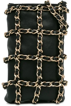 CHANEL Clutches - 2019 Lambskin Tech Me Out Clutch With Chain - Gr. unisize - in - für Damen