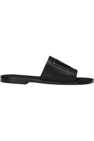 Dolce & Gabbana Loafer - Leather Sliders - Gr. 42,5 (EU) - in - für Damen
