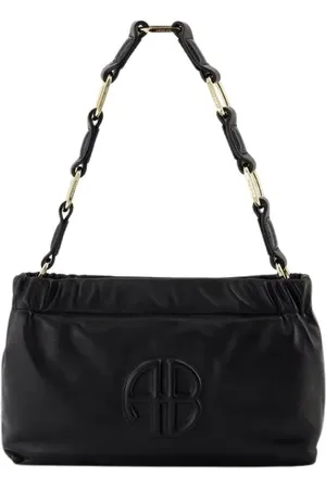 ANINE BING Hobo Bags - Kate Small Shoulder Bag - Leather - Black - Gr. unisize - in - für Damen