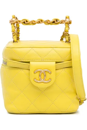 CHANEL Kosmetiktaschen - 2021-2023 CC Quilted Lambskin Vanity Case - Gr. unisize - in - für Damen