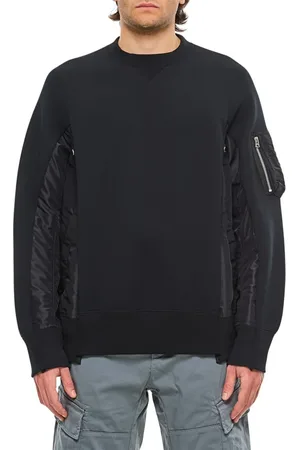 SACAI Sponge Sweat X Nylon Twill Pullover - Größe 1