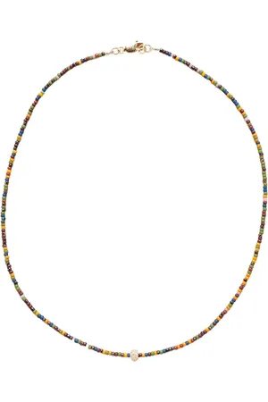 CATHERINE MICHIELS Halskette - Ras du cou FW2220 perles de cu00E9ramique M - Gr. unisize - in Mehrfarbig - für Damen