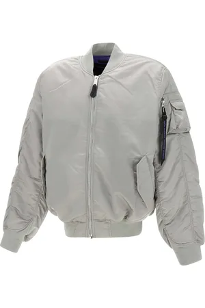 Alpha Industries Bomber Jacket With Zip Front Closure - Größe L