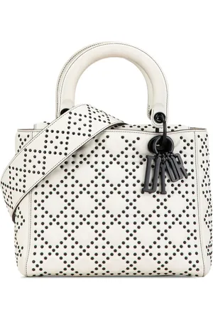 Dior Crossbody Bags - 2018 Medium Calfskin Studded Lady Dior - Gr. unisize - in - für Damen