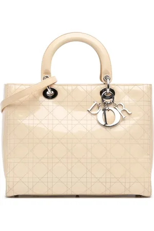 Dior Crossbody Bags - 2004 Large Patent Cannage Lady Dior - Gr. unisize - in - für Damen