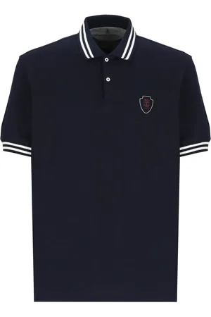 Brunello Cucinelli Cotton Polo Shirt With Logo - Größe L