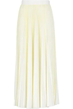 Fabiana Filippi Flowing Pleated Skirt With Contrasting Color Detai - Größe 40