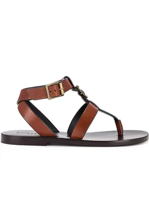 Saint Laurent Sandalen - Hardy Leather Sandals - Gr. 36,5 (EU) - in - für Damen