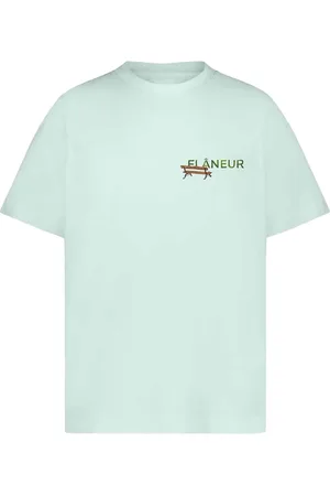 FLÂNEUR T-shirt blauw - Größe L
