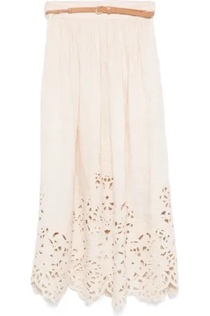 ZIMMERMANN Light Wylie Midi Skirt - Größe 1