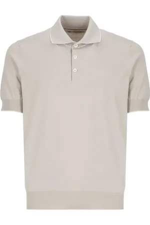 Brunello Cucinelli Three-Button Cotton Polo Shirt - Größe 48