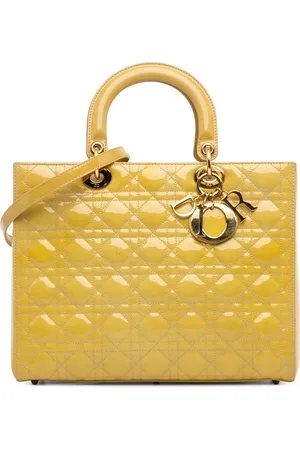 Dior Crossbody Bags - 2010 Large Patent Cannage Lady Dior - Gr. unisize - in - für Damen