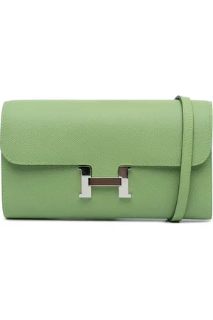 Hermès Portemonnaie - 2020 Epsom Constance Long To Go Wallet - Gr. unisize - in - für Damen