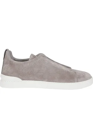 Ermenegildo Zegna Low-Top Sneaker - Triple Stitch Low Top Sneakers Grey - Gr. 6 - in - für Damen