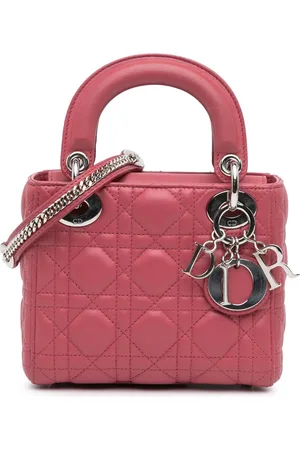 Dior Crossbody Bags - 2019 Mini Lambskin Cannage Lady Dior - Gr. unisize - in Gold - für Damen