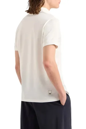 Emporio Armani Travel Polo White - Größe M
