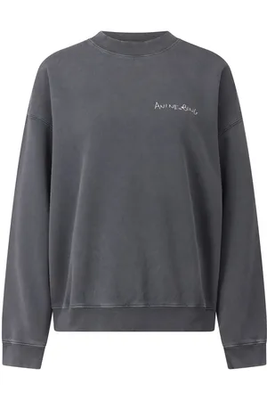 ANINE BING Oversized Sweatshirt Jaci mit Schriftzug - Größe XS