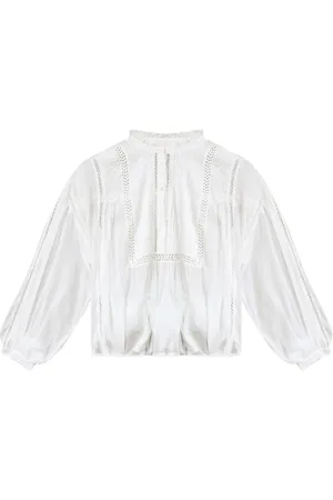 Marant Etoile White Disia Blouse - Größe 38