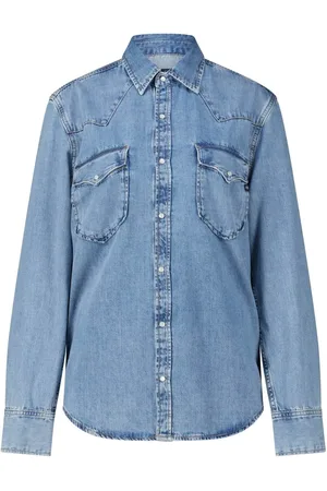 Adriano Goldschmied Overshirt im Denim-Style - Größe L