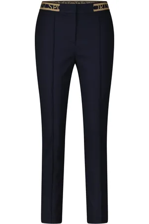 Marc Cain Hose mit Logo-Bund - Größe 40
