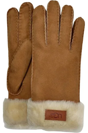 UGG Handschuhe - Turn Cuff Glove Handschoenen Cognac 17369 - Gr. L - in - für Damen