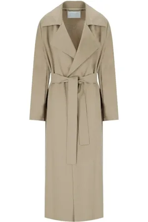 Harris Wharf London Regular Fit Trench Coat - Größe 40