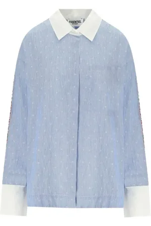 Essentiel Antwerp Harkle Light Blue Shirt - Größe M