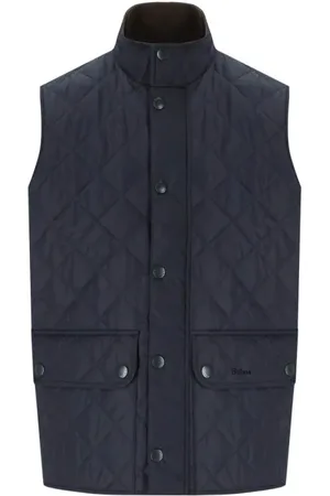 Barbour New Lowerdale Navy Vest - Größe L