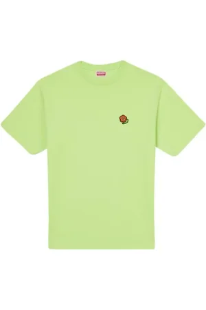 Kenzo T-Shirts And Polos Green - Größe XL