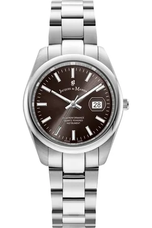 JACQUES DU MANOIR Uhr - Inspiration Allure Uhr - Gr. unisize - in Silber - für Damen