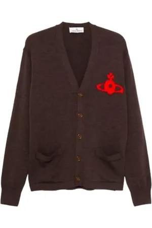 Vivienne Westwood Alex Cardigan Brown - Größe L